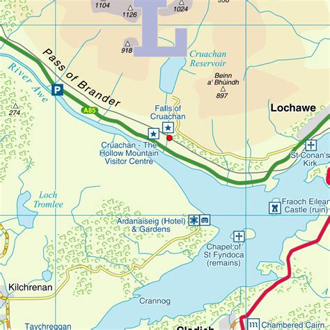 Argyll & Bute Tourist Map by Nicolson Digital Ltd | Avenza Maps