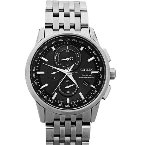 Citizen Eco Drive Radio Controlled Black Dial Ref AT8110 61E For 414