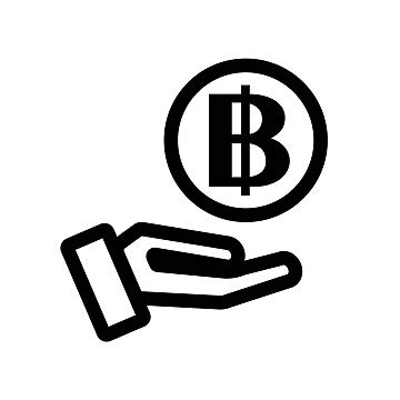 Baht Icon Thai Currency Symbol Coin Symbol Pay Web Baht Vector Pay