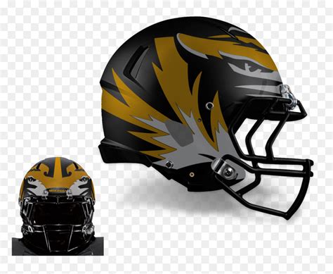 Missouri Tigers Football Helmet, HD Png Download - vhv