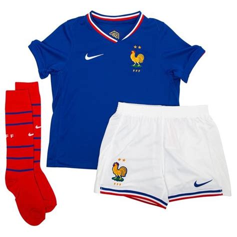 France Maillot Domicile Euro 2024 Mini Kit Enfant Unisportstorefr