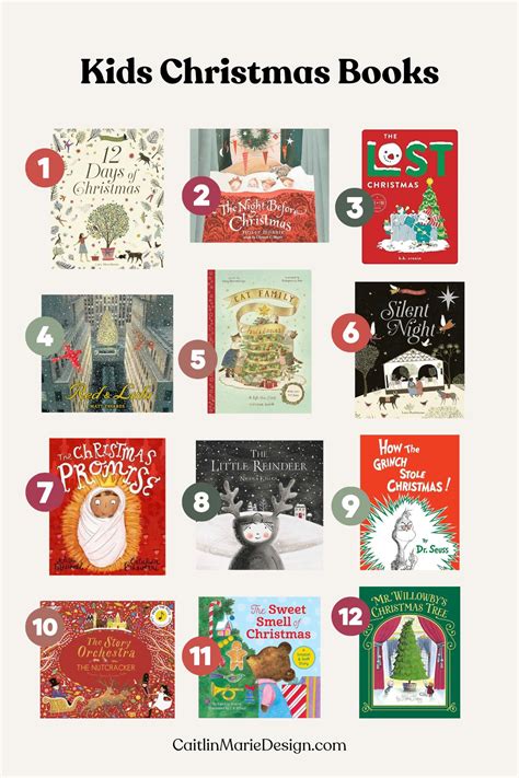 50+ Best Christmas Books for Kids: Cozy Read Alouds - Caitlin Marie Design