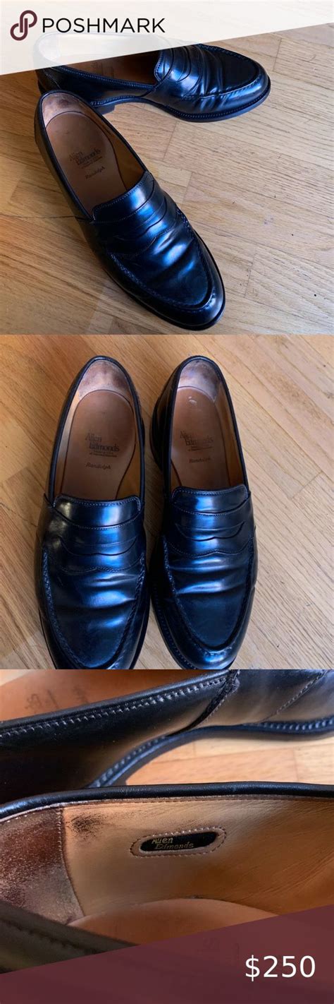 Allen Edmonds Randolph Shell Cordovan Penny Loafers