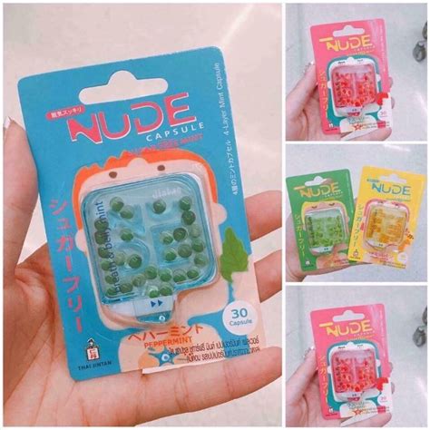 Kẹo Ngậm Thơm Miệng Nude Thái Lan
