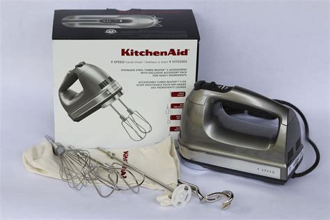 KitchenAid 9-Speed Hand Mixer Review: Adequate Performance