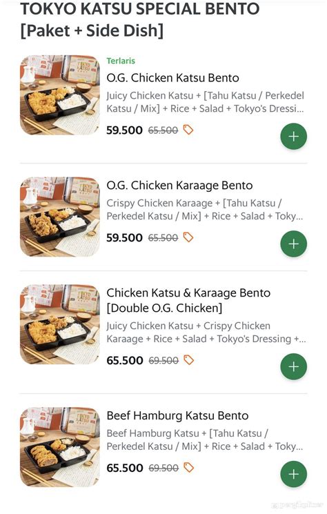 Selalu Diperbarui Menu Tokyo Katsu Cilandak