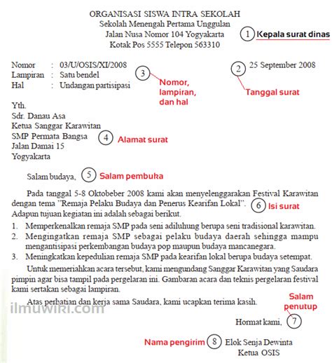 Detail Contoh Surat Resmi Dengan Lampiran Koleksi Nomer 30