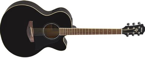 Yamaha Cpx600 Electro Acoustic Guitar In Black Finish