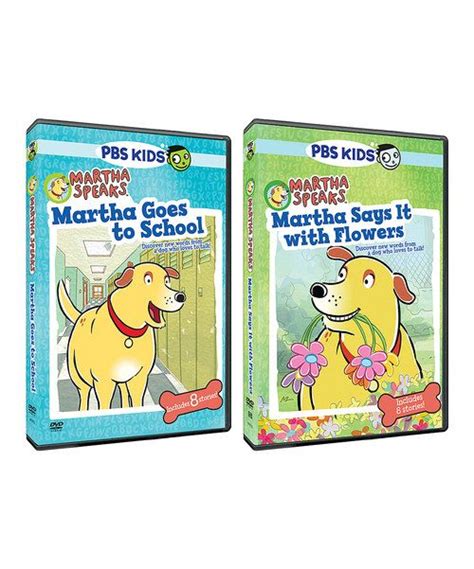 PBS KIDS Martha Speaks DVD Set | Pbs kids, Kid friendly fun, Kids