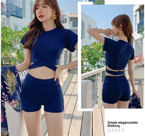 Surf Women S Swimsuit Three Piece Plus Size Bikini Korean Sexy Swimsuit Women S Slim Swimsuit