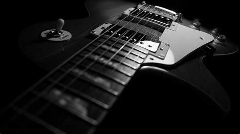 Black and White Guitar Wallpapers - Top Free Black and White Guitar ...