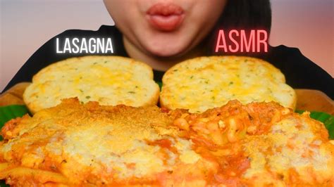 ASMR LASAGNA Eating Sounds No Talking YouTube