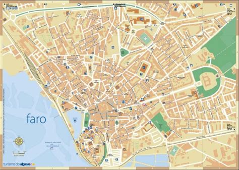 Map Of Faro Portugal Useful Information Faro