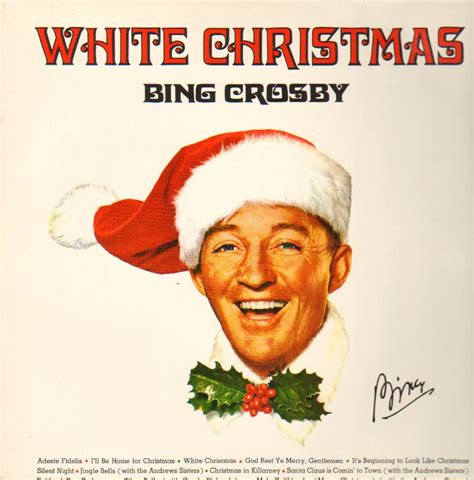 Album Cover Art Wednesday: The Bing Crosby Christmas Variations – FIRST ...