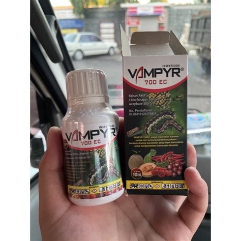 Jual Insektisida Vampyr 100ml 700ec Obat Ulat Chlorfenapyr Dan Acephate