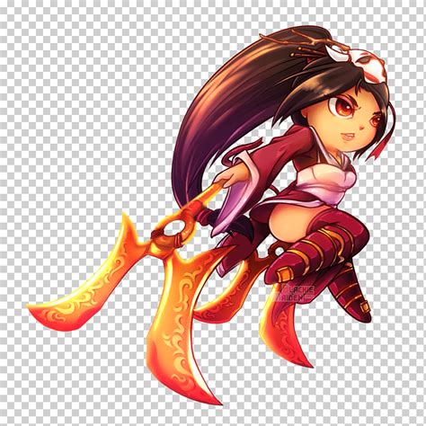 Liga De Leyendas Akali Dibujo Fan Art Liga De Leyendas Juego Chibi