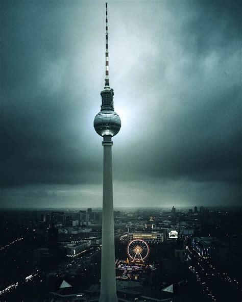 HD wallpaper: berlin, city, cityscape, germany, skyline, urban, night ...