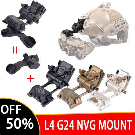 Tactical Metal Wilcox L4g24 L4 G24 NVG Mount For PVS15 PVS18 GPNVG18