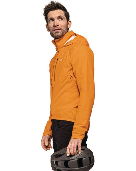 Schöffel Herren Regenjacke 2 5L BOHUSLEDEN M in Orange kaufen engelhorn