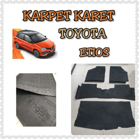 Jual Karpet Karet Alas Lantai Mobil Toyota Etios Shopee Indonesia