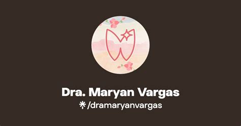 Dra Maryan Vargas Instagram Facebook Linktree