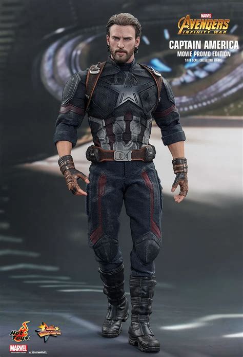 Avengers Infinity War Captain America Movie Promo Edition Hot Toys