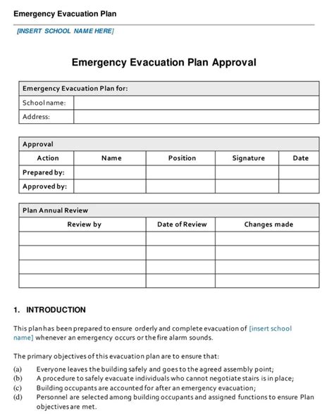 26+ Free Printable Fire Evacuation Checklist Templates - Sample PDF, MS ...