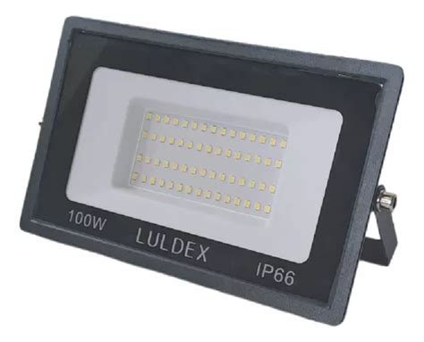 Reflector Led Ultradelgado 100w Luz Blanca Luldex Lampara MercadoLibre