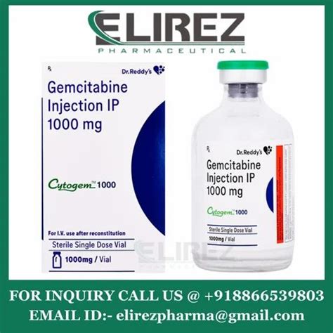 Gemcitabine Mg Injection Cytogem Gm Injection At Rs Vial