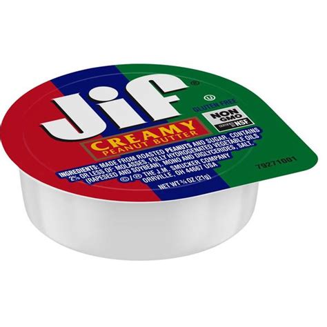 Jif Creamy Peanut Butter Portion Cups Us Foods Chefstore