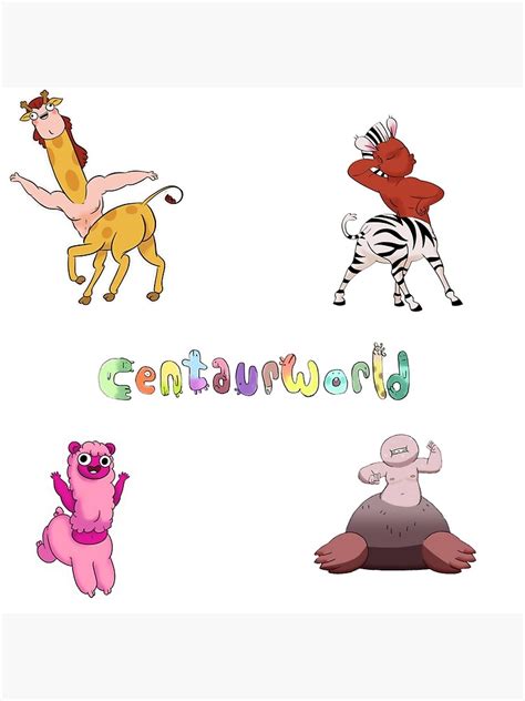 "centaurworld netflix show Comfortable Doug Durpleton Wammawink Zulius sticker pack" Poster for ...