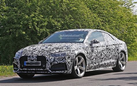 Audi Testing RS5 Prototype With Full Camouflage Spyshots Reveal