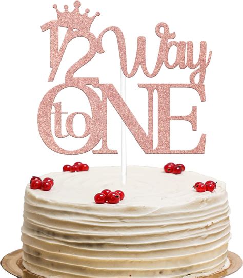 12 Way To One Cake Topper Half Way To One Cake India Ubuy