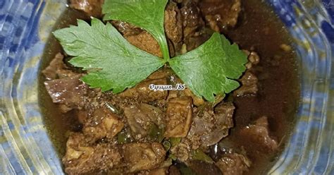 Resep Rawon Daging Bumbu Racik Oleh Yuyun Setiawati Cookpad