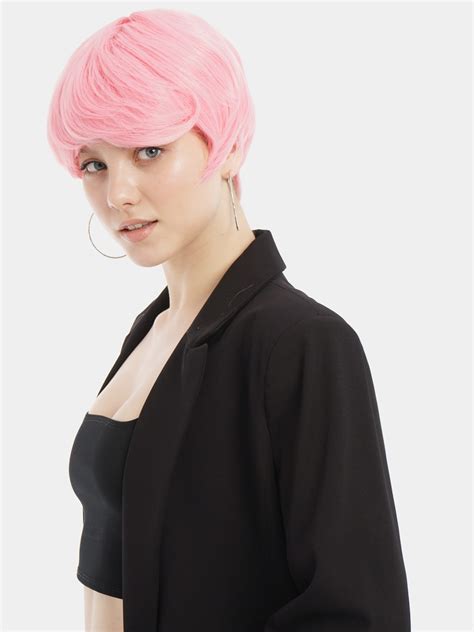 Парик короткий с челкой для девушек купить по низким ценам в интернет ...