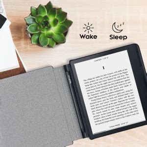 Amazon Kobo Sage Sleepcover Case Black Sleep Wake Technology