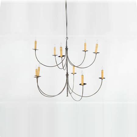 Wrought Iron Chandelier - Swift + Company