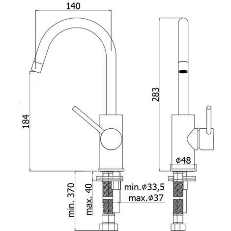 Paffoni Light Serie Waschtischbatterie Mit Schwenkbarem Auslauf