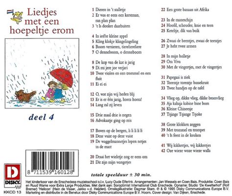 Liedjes Met Een Hoepeltje Erom Deel Various Artists Cd Album