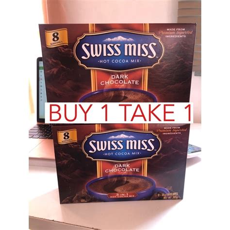 Swiss miss Dark chocolate BUY 1 TAKE 1 | Shopee Philippines