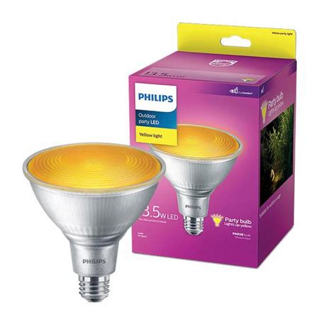 FOCO PHILIPS LED PAR38 13 5W LUZ AMARILLA The Home Depot México