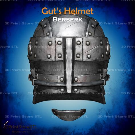 D File Guts Helmet From Berserk Fan Art D Print Model D