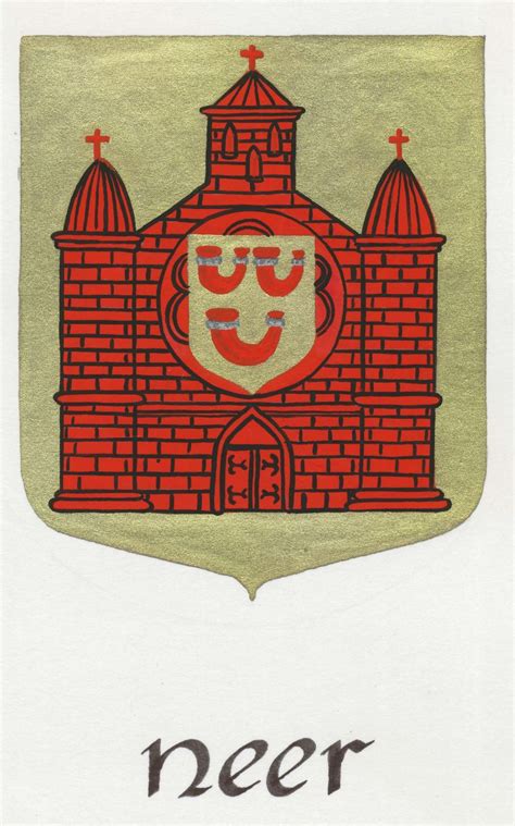 Wapen Van Neer Gm Coat Of Arms Crest Of Neer Gm