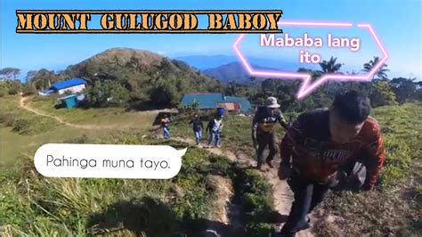 Nilibot Namin Ang Mount Gulugod Baboy Dito Sa Mabini Batangas YouTube