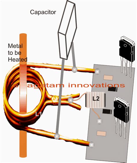 Simple Induction Heater Circuit Hot Plate Cooker Circuit