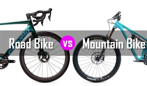 Road Bikes Vs Mountain Bikes All Differences Explained