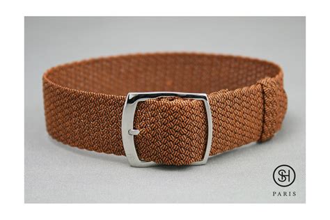 SELECT HEURE Orange Perlon Watch Strap High End Design Buckle