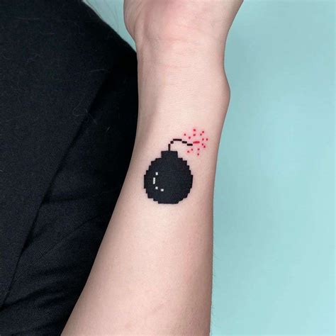 Bomb by @88world.co.kr - Tattoogrid.net