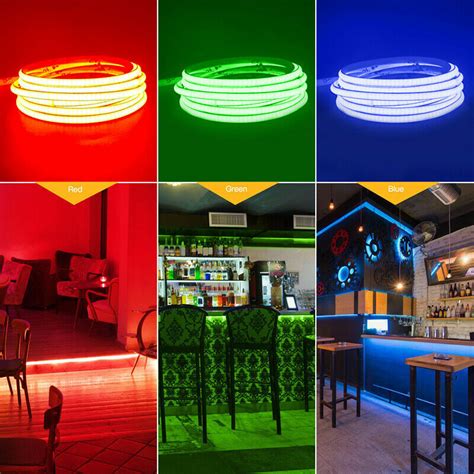 Super Slim COB LED Light Strip DC 12V LED Tape Lights Ribbon 2 7mm