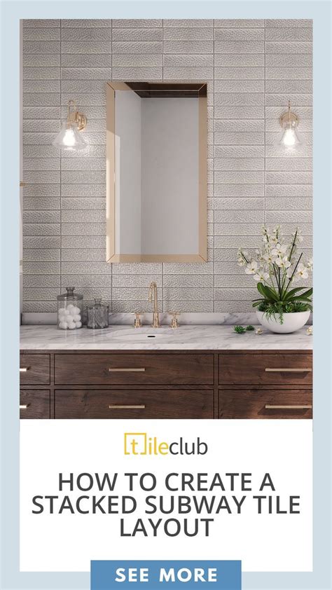 Looking For A Fresh Design For Classic Subway Tiles Check Out This